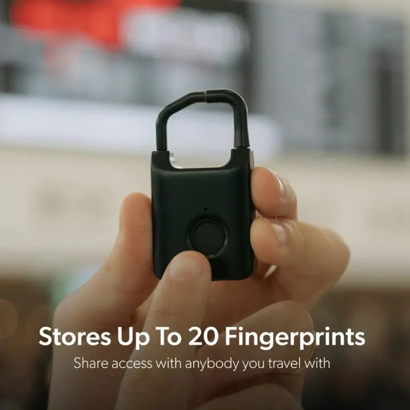 Snapwireless Trvlr Lock - Keyless Fingerprint Padlock