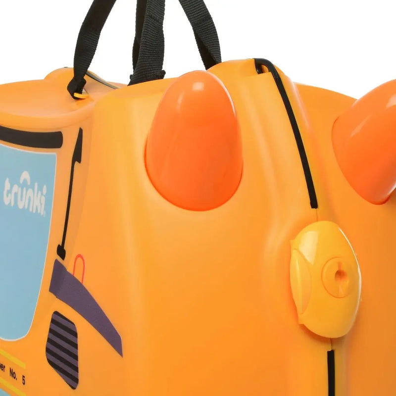 Trunki Glide Ride-on Luggage - Doug the Digger Trunki