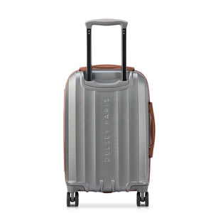 Delsey Carrousel 2 Carry On Luggage 55cm Exp - Silver Delsey Luggage
