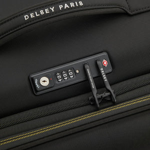 Delsey BROCHANT 3.0 67cm Medium Softsided Luggage - Deep Black