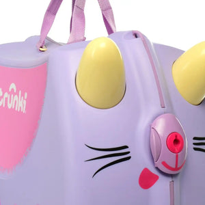 Trunki Glide Ride-on Luggage - Cassie the Cat Trunki