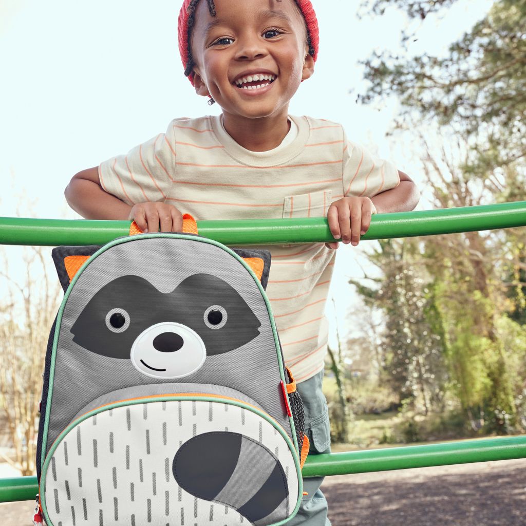 Skip Hop Zoo Little Kid Backpack - Raccoon Skip Hop