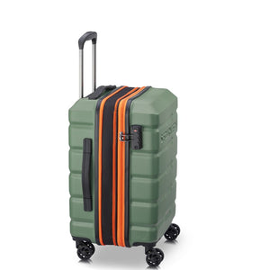 Securitech By Delsey Citadel 54cm Cabin Exp Hardsided Luggage - Green