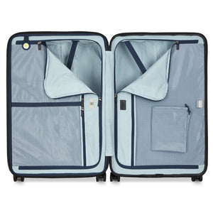 Delsey Cadense 76cm Medium Exp Luggage - Deep Black Delsey Luggage