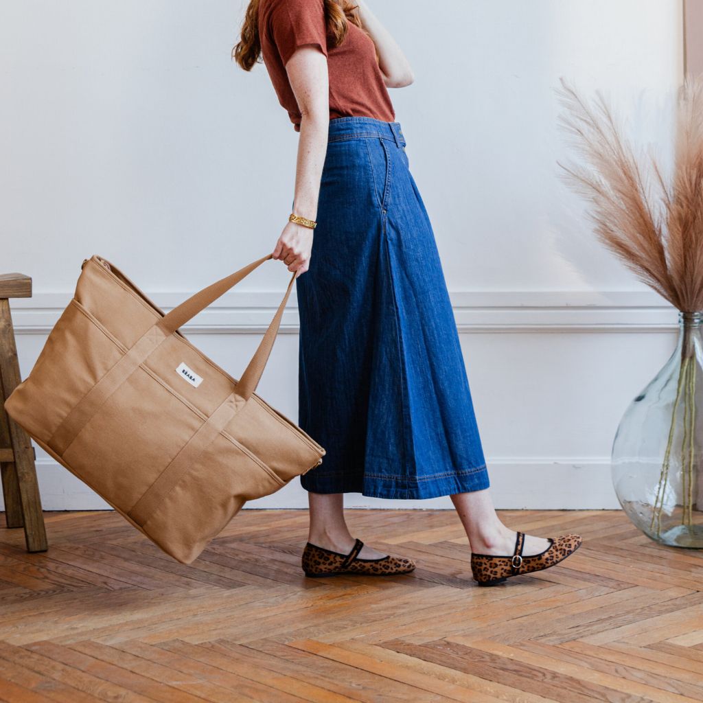 Beaba Madrid XXL Nappy Bag - Ochre Beaba Nappy Bags