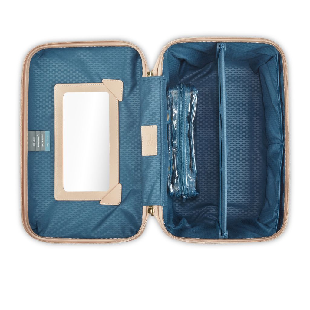 Delsey Chatelet Air 2.0 Beauty Case - Beige/Rose Delsey Luggage