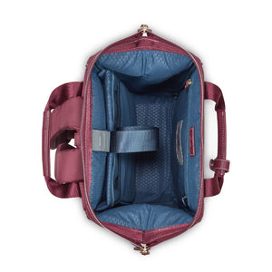 Delsey Chatelet Air 2.0 14" Laptop Tote Backpack - Burgundy Delsey Luggage
