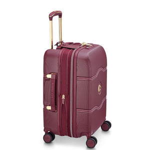 Delsey Chatelet Air Limited Edition 55cm Large Expander Luggage - Burgundy Delsey Luggage