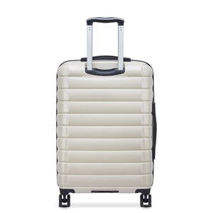 Delsey Shadow 66cm Top Loader Medium Luggage - Ivory