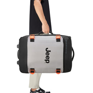 Jeep 2-Wheel - 55 cm Rolling Duffle Bag - Grey Drizzle