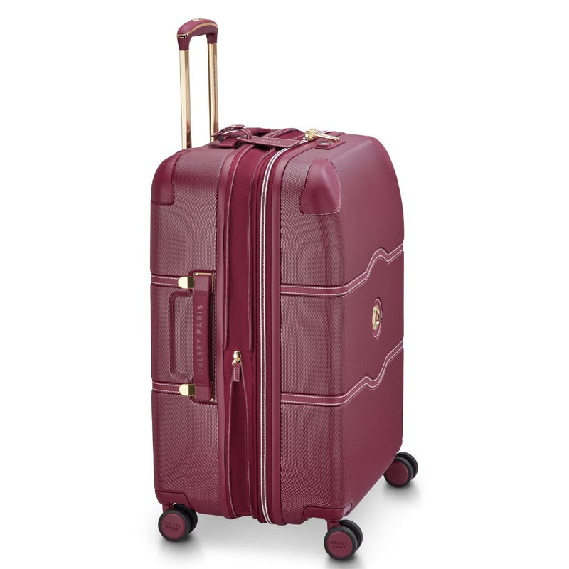 Delsey Chatelet Air Limited Edition 66cm Large Expander Luggage - Burgundy Delsey Luggage