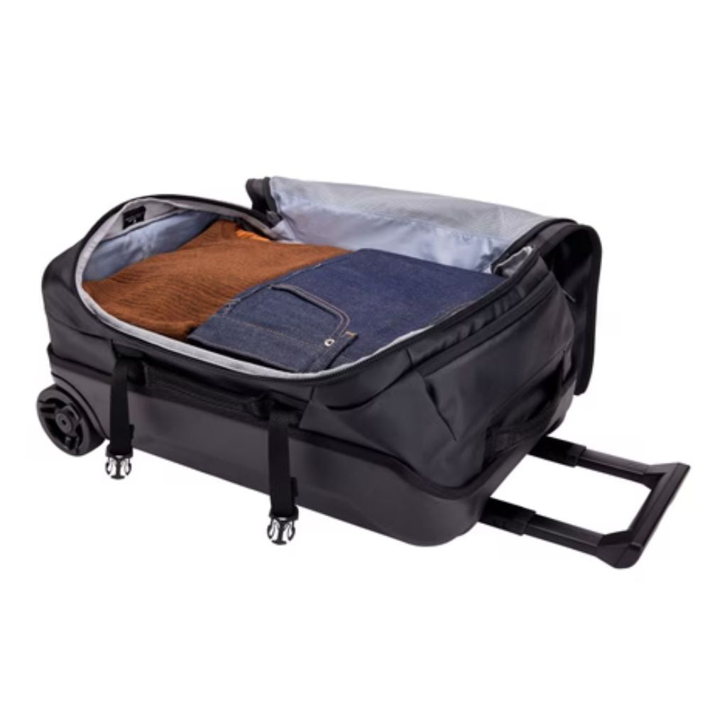Thule Chasm Carry On Wheeled Duffel Suitcase 40L - Black