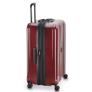 Delsey Helium Ultimate 76cm Large 3.9Kg Exp Luggage - Burgundy