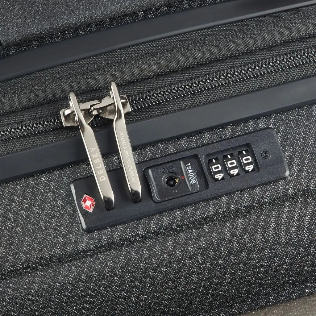 Delsey Helium Ultimate 55cm Carry On 2.3Kg Exp Luggage - Anthracite
