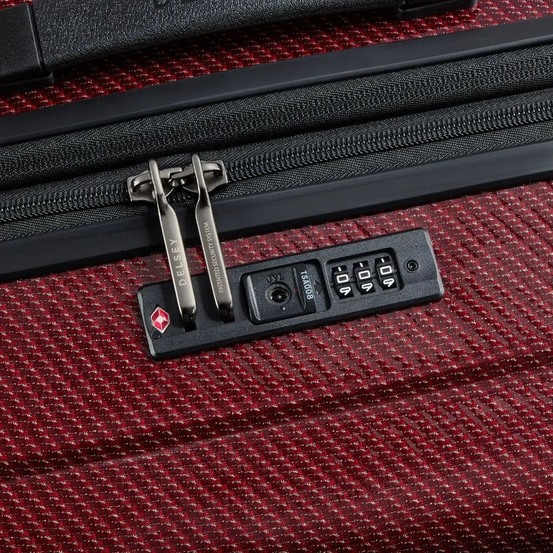 Delsey Helium Ultimate 82cm X Large 4.7Kg Exp Luggage - Burgundy