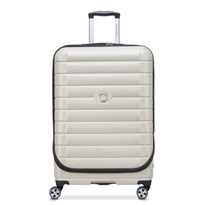 Delsey Shadow 75cm Top Loader Large Luggage - Ivory