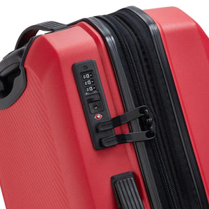Delsey Anvers EXP Lightweight Carry On Luggage Red