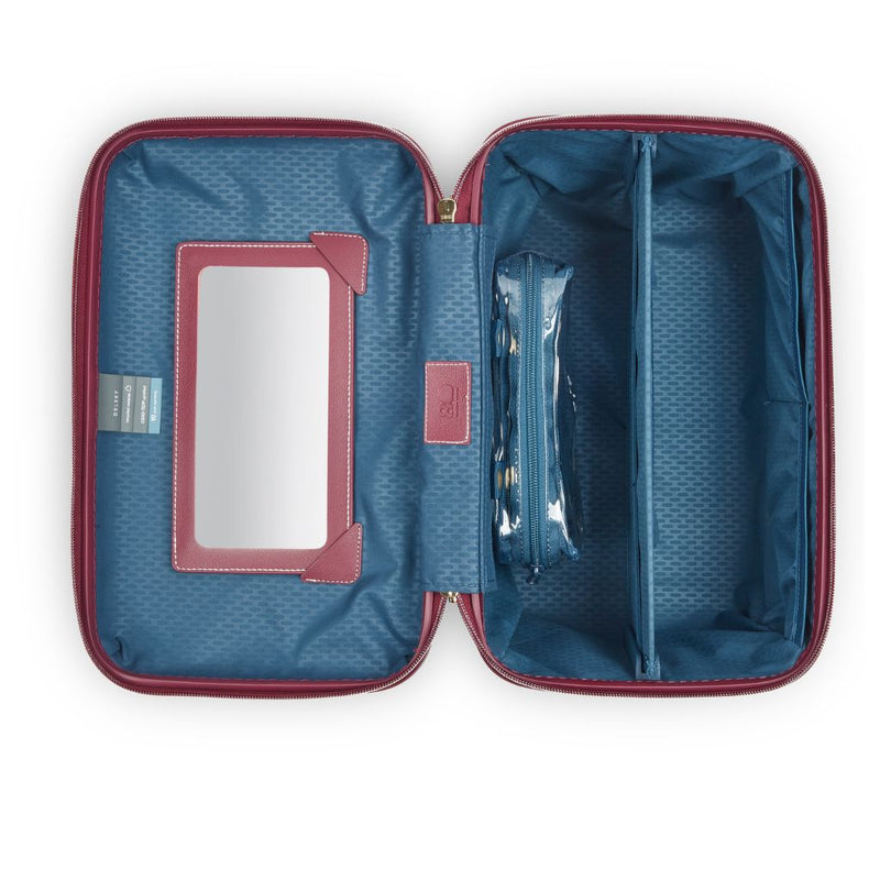 Delsey Chatelet Air 2.0 Beauty Case - Burgundy Delsey Luggage