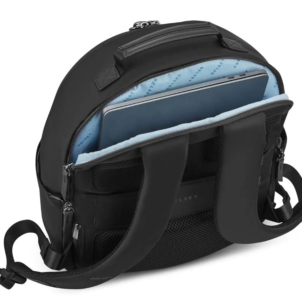 Delsey Victoire 15.6" Laptop Backpack Black Delsey Luggage
