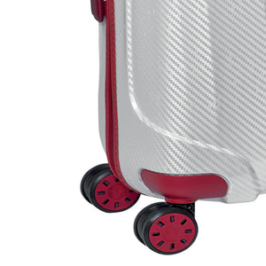Roncato We Are Glam Carry On 55cm Spinner Suitcase 2kg - White