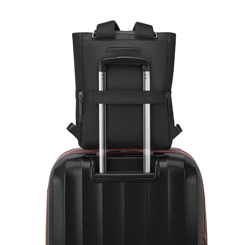 Delsey Victoire Tote 15" Backpack Black Delsey Luggage