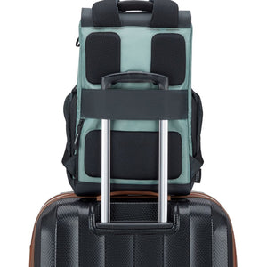 Delsey Securflap 15.6" Laptop Backpack Sage Green Delsey Luggage