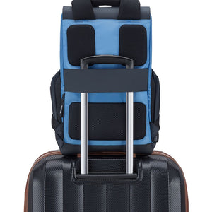 Delsey Securflap 15.6" Laptop Backpack Blueberry Delsey Luggage