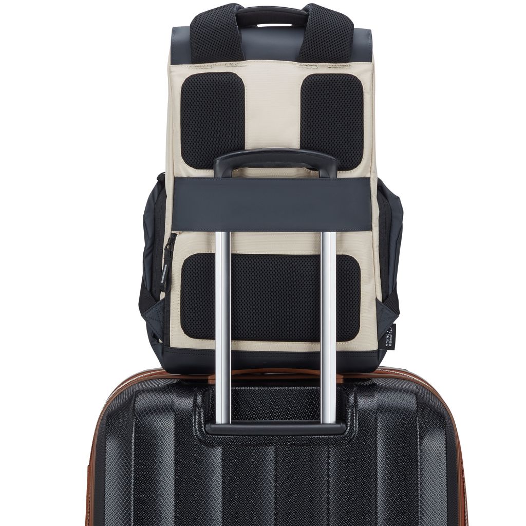 Delsey Securflap 15.6" Laptop Backpack Sand Delsey Luggage