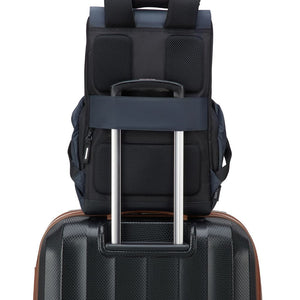 Delsey Securflap 15.6" Laptop Backpack Black Delsey Luggage