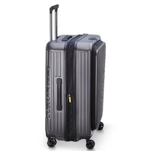 Delsey Securitime ZIP Top Opening 66cm Medium Exp Luggage - Anthracite