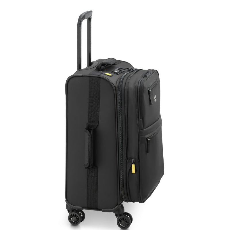 Delsey MAUBERT 2.0 56cm Carry On Softsided Luggage EXP - Black Delsey Luggage