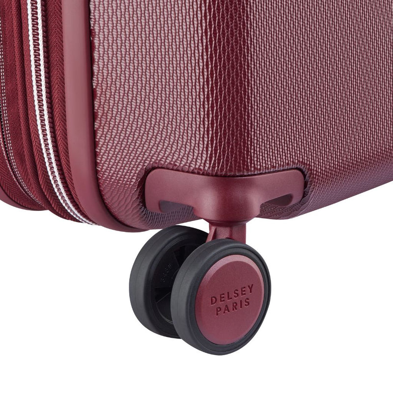 Delsey Chatelet Air Limited Edition 55cm Large Expander Luggage - Burgundy Delsey Luggage