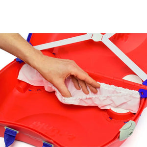 Trunki Glide Ride-on Luggage - Frank the Firetruck Trunki