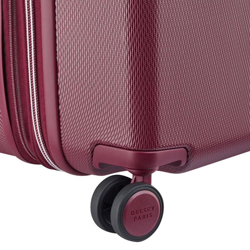 Delsey Chatelet Air Limited Edition 66cm Large Expander Luggage - Burgundy Delsey Luggage