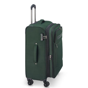 Securitech By Delsey Vanguard 66cm Medium Exp Softsided Luggage - Green