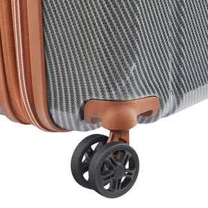 Delsey Helium Ultimate 55cm Carry On 2.3Kg Exp Luggage - Silver