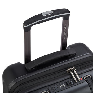 Delsey Cadense 55cm Carry On Exp Luggage - Deep Black Delsey Luggage