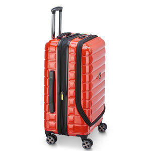 Delsey Shadow 55cm Laptop Sleeve Carry On Luggage - Red