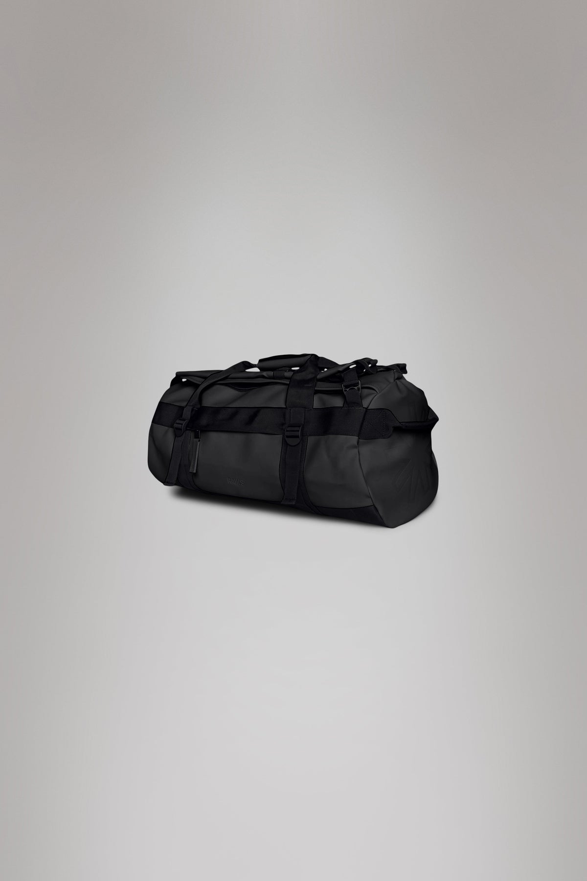 RAINS Texel Duffel Bag Small Black Duffel