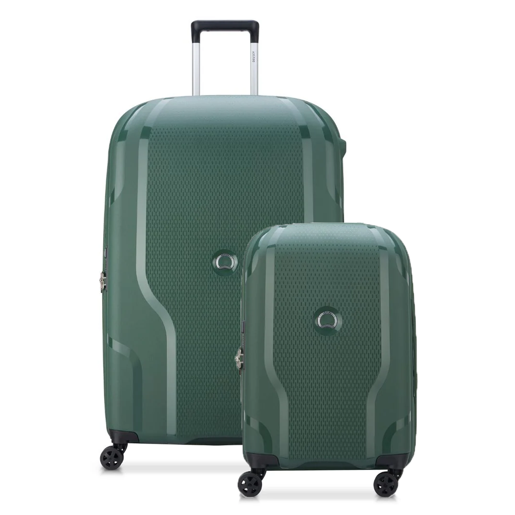 Delsey Clavel MR 2 Piece Hardsided Luggage Duo - Green