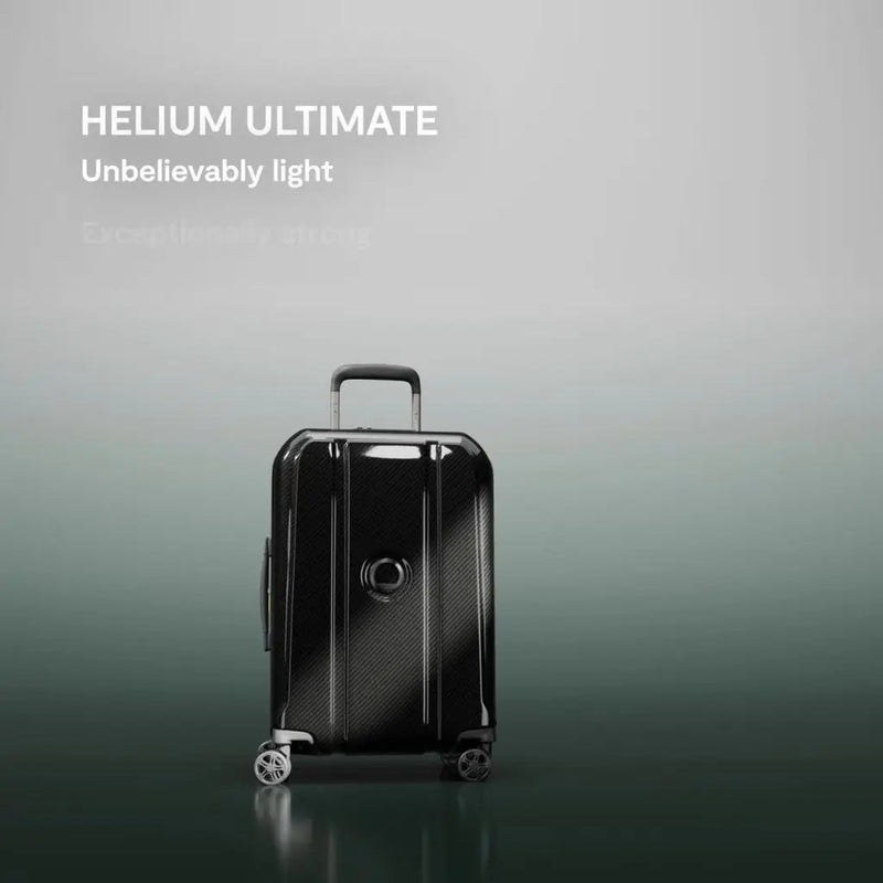 Delsey Helium Ultimate 55cm Carry On 2.3Kg Exp Luggage - Anthracite