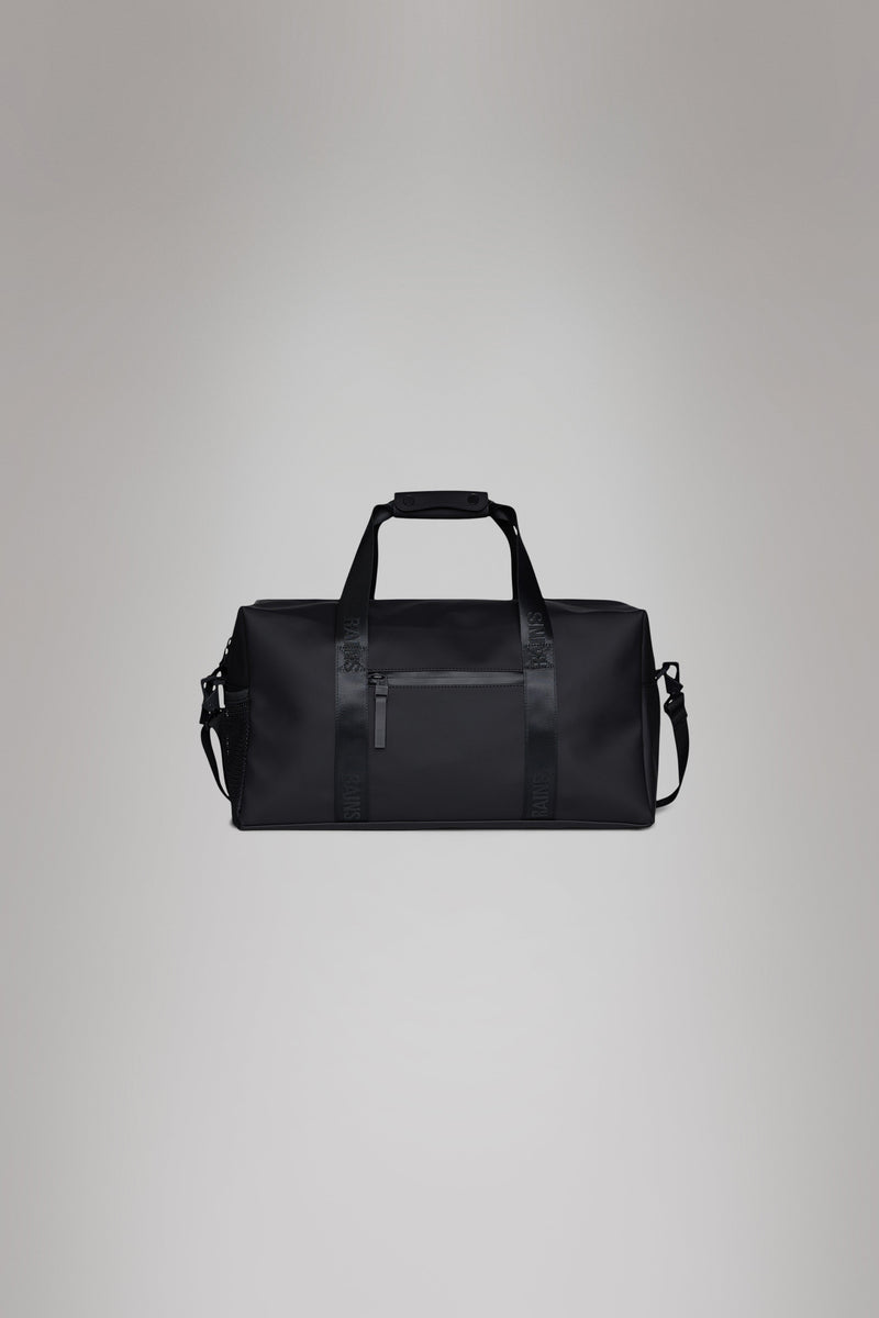 RAINS Trail Gym Bag Black 26L H25 x D22 x W48.50 cm Weekender