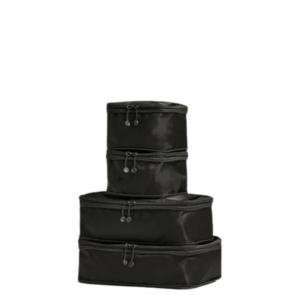 Antler Chelsea 4 Piece Packing Cubes Black - Love Luggage