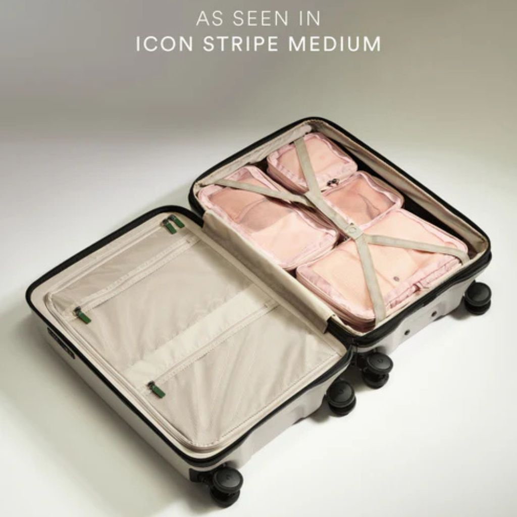 Antler Chelsea 4 Piece Packing Cubes Moorland Pink - Love Luggage