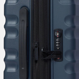 Antler Clifton 67cm Medium Hardsided Luggage - Navy - Love Luggage