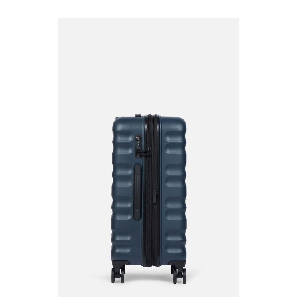 Antler Clifton 67cm Medium Hardsided Luggage - Navy - Love Luggage
