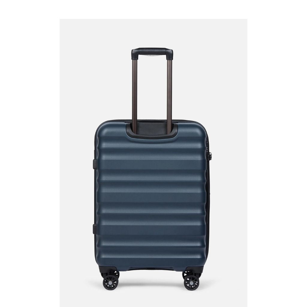 Antler Clifton 67cm Medium Hardsided Luggage - Navy - Love Luggage