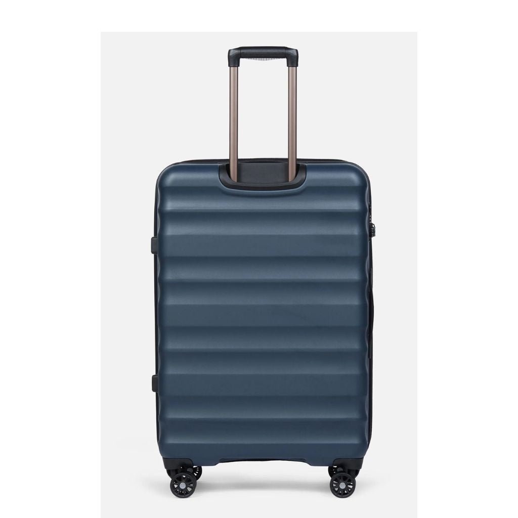 Antler Clifton 80cm Large Hardsided Luggage - Navy - Love Luggage