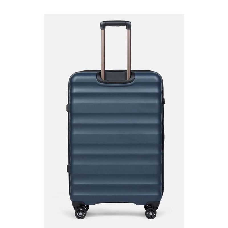 Antler Clifton 80cm Large Hardsided Luggage - Navy - Love Luggage