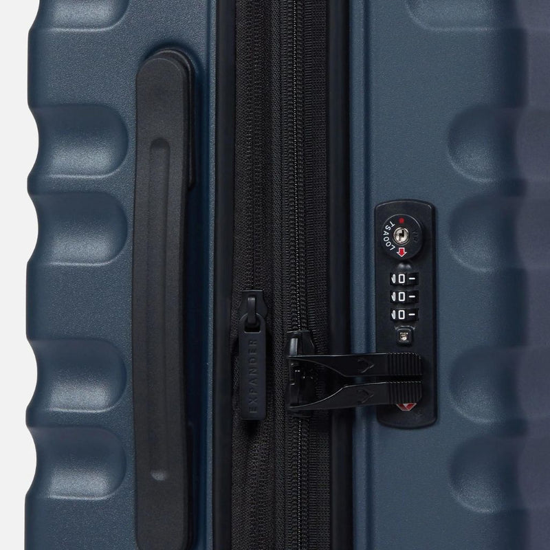Antler Clifton 80cm Large Hardsided Luggage - Navy - Love Luggage